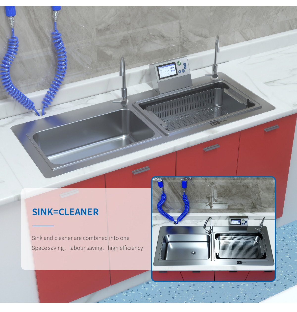 Limpiador ultras&oacute;nico C9