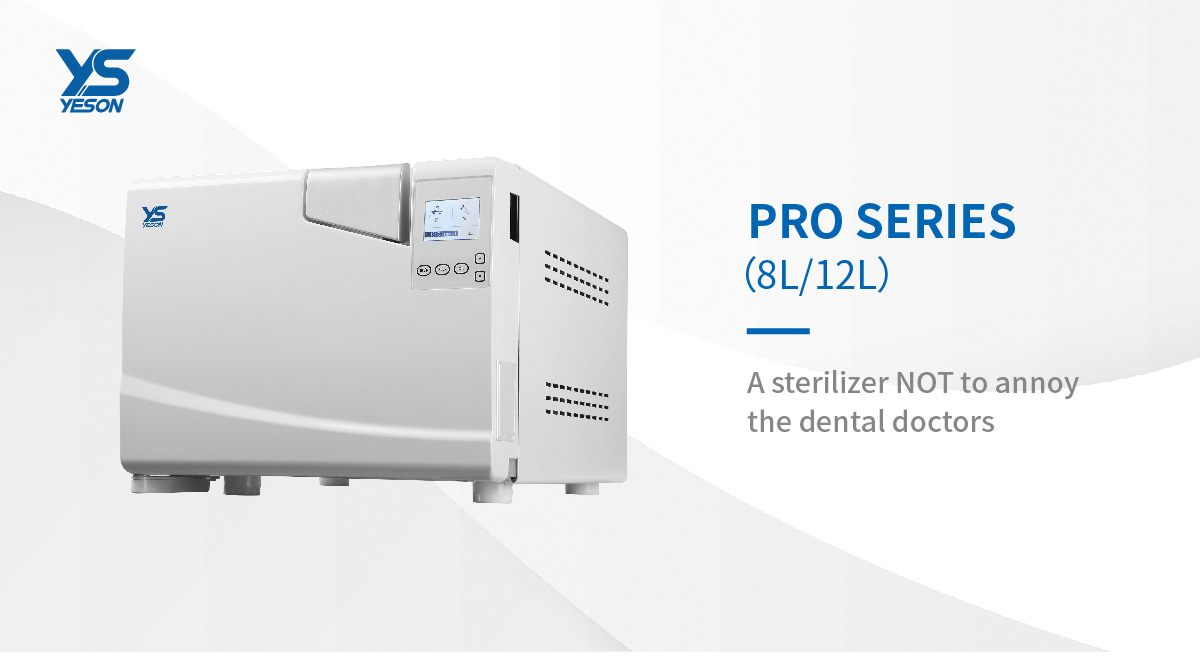 Esterilizador autoclave YESON Pro-Series 8L/12L Clase B